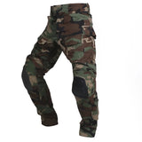 Taktische Cargo-Hose mit Knieschutz für Outdoor & Arbeit – Junglecamo