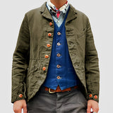 Rick - Lässige Mehrtaschenjacke – Grün