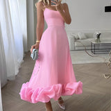 Sherri - Elegantes Swingkleid für Damen – Rosa