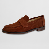 Mariella | Vintage-Mokassins – Hellbraun