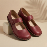 Winslet - gepolsterte orthopädische Schuhe – Rot