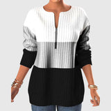 Diana - stylischer pullover – Schwarz