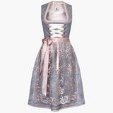 Spitzen-Dirndl kleid für Damen - Oktoberfest 2025 – Zilver