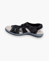 Damen Weiche Verstellbare Sandalen | Sicher – Schwarz