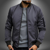 Sim | Herren Lässige Brise Jacke – Leichte Casual Jacke Herren – Grau