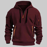 Fredy™ - Stylischer Hoodie| 1+1 Gratis – Rot
