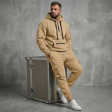 Mason - Herren Thermo Hoodie & Jogginghose Set – Khaki
