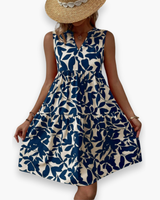 Damen Elegantes Kleid | Sommer Kleider – Blau