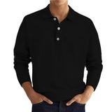 Maxim – LANGARM-POLOSHIRT – Schwarz
