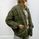 Sophia™  | Luxuriöse Steppjacke – Grün