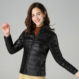 Damen Jacke | Leichte Ausführung klare Linien für Übergangszeit – Schwarz