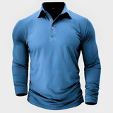 Loreno™ | Polo aus hochwertiger Baumwolle, frisch und bequem – Blau