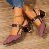 Sheri - Sandale Mit Komfortabsatz – Rosa