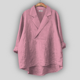 Sabine - Linen Blouse – Rosa