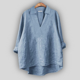 Friederike - Casual Shirts – Blau