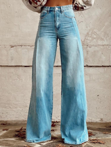 Lorena-klassische-weite-hose – Blau