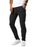 Gusman – Cargo Stretchhose – Schwarz