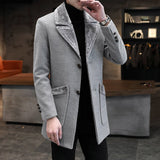 Modische jacke - mario – Hellgrau