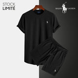 Thijs | Modernes Casual-Set für Herren (1+1 GRATIS) – Schwarz