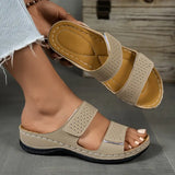Yelena - stützende orthopädische Sandalen – Beige