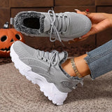 Rugaile - Winter Warmer Gefütterter Orthopädischer Sneaker – Grau