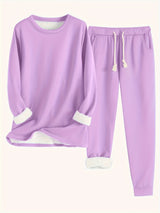 Karina | Bequeme Lounge-Set – Helllila