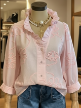 Venara - Elegante Freizeitbluse – Rosa