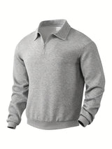 Maximilian – Moderner Pullover im Vintage-Stil – Grau