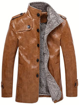 Taliesin - lauernde herrenjacke mit fleecefutter – Khaki