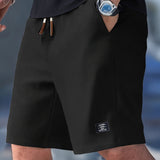 Derick – Premium Kurze Hose Mit Tasche Für Den Sommer – Schwarz