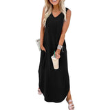 Obermeier – Sommer Maxi Kleid – Schwarz