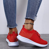 Stilvolle Orthopädische Damen-Sneakers - Lyra – Rot