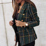 Aelroyn - Stylische Frühlingsjacke – Dunkelgrün
