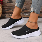 Pamala – Leichte Atmungsaktive Pantoffel Turnschuh – Schwarz