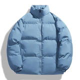 Winter Pufferjacke für Herren – Hellblau