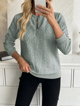 Aurora - warmer pullover mit Stil! – Grau