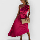 Celia | Premium Maxikleid – Rot