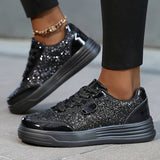 Vindya - Lässige Sport Schuhe – Schwarz