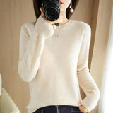Maren – weicher und modischer Pullover – Beige