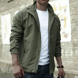Bram - wasserdichte herren outdoor-jacke – Grün