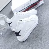 Sina – bequeme freizeitschuhe für damen – Schwarzer Stern