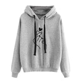 Lynn kapuzenpullover für damen – Grau
