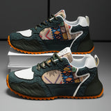 Doyle - Stilvoller Atmungsaktiver Turnschuh – Grün