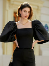 Garnet | Mühelose Eleganz in jedem Stich – Schwarz