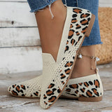 Sorana – Elegante Rutschfeste Schuhe – Leopard