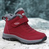 ThermoStep - orthopädische winterschuhe – Rot