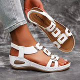Avellan - Sandalen mit offener Zehenpartie – Weiß