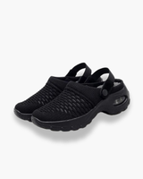 Damen Bequeme Atmungsaktive Sandalen | Sommerschuhe – Schwarz