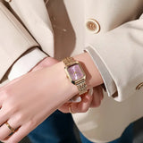 Regalia Link Watch | Gold – Pink