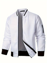 Errikos - Stilvolle Langarmjacke – Weiß